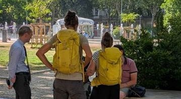 Maraude de l’EMR en période de Canicule en Présence des autorités préfectorales et de la DDETS