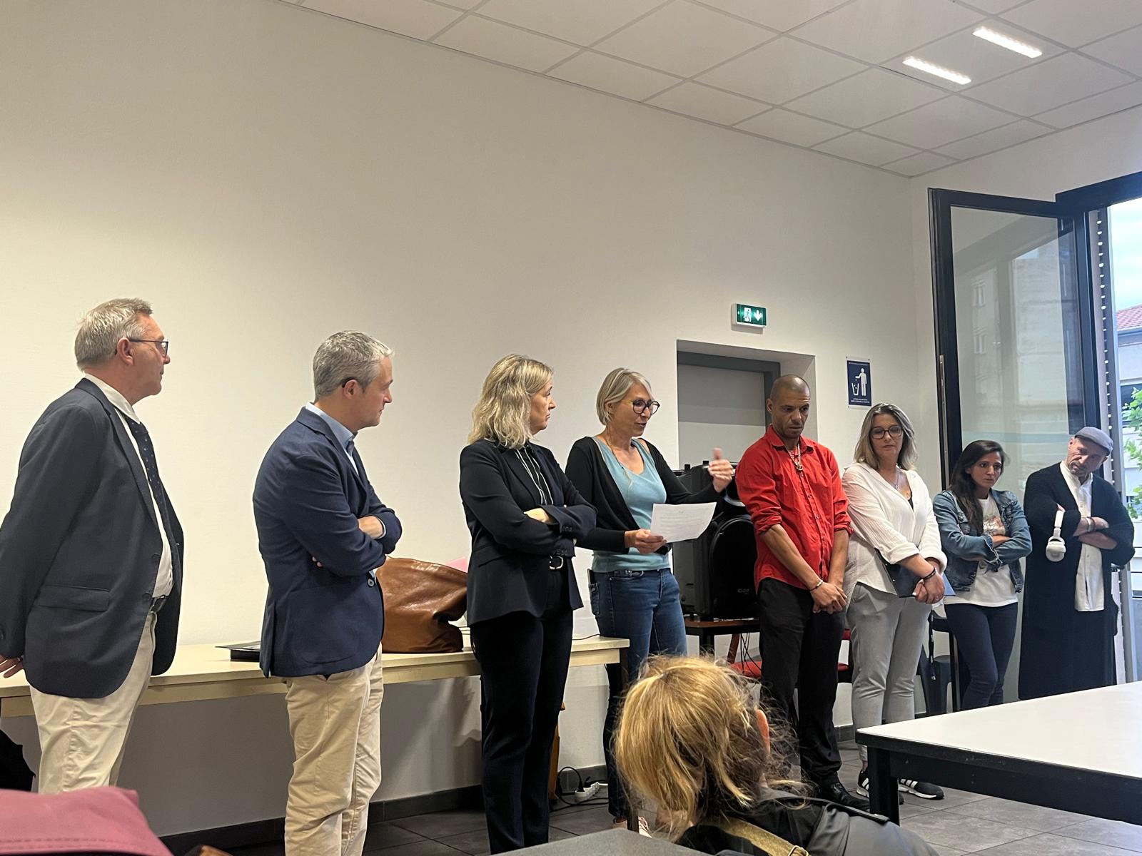 Inauguration de La Fontaine et de 5 logements destinés aux personnes accueillies en CHRS